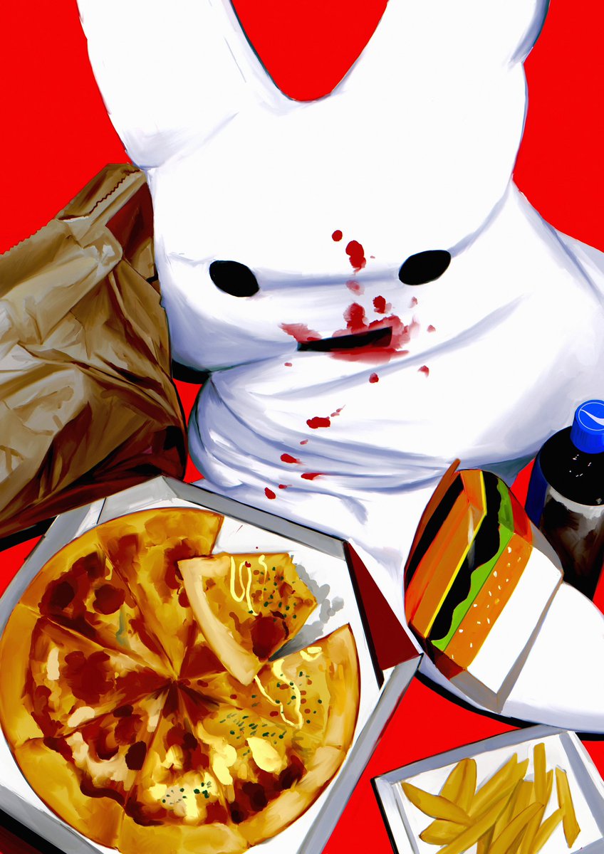 food red background no humans simple background ketchup blood jacket  illustration images