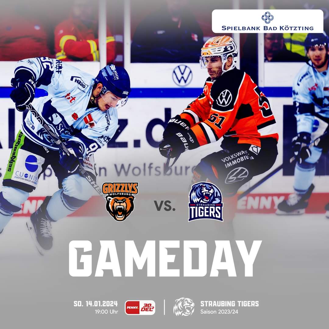 srtigersfans's tweet photo. 🔵 G A M E D A Y ⚪️
🐻 🆚️ 🐯
Können die Straubing Tigers heute Abend beim Angstgegner Wolfsburg Punkte sammeln? 🫣
Los geht es um 19:00 Uhr 🏒
@straubingtigers | #tigershockey #straubing #pennydel #WOBvsSTR #WOBSTR https://t.co/gLFzfLzKhj