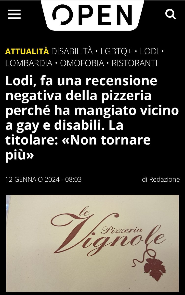 ValeReinstated's tweet photo. LA #VIGNOLATA
L' #EPICFAKE DEL MAINSTREAM
Sontuoso l'articolo dei confutatori maestri di fact checking di Open. 😂😂😂
https://t.co/vWcHebEy8W https://t.co/99Y3lI3PGN
