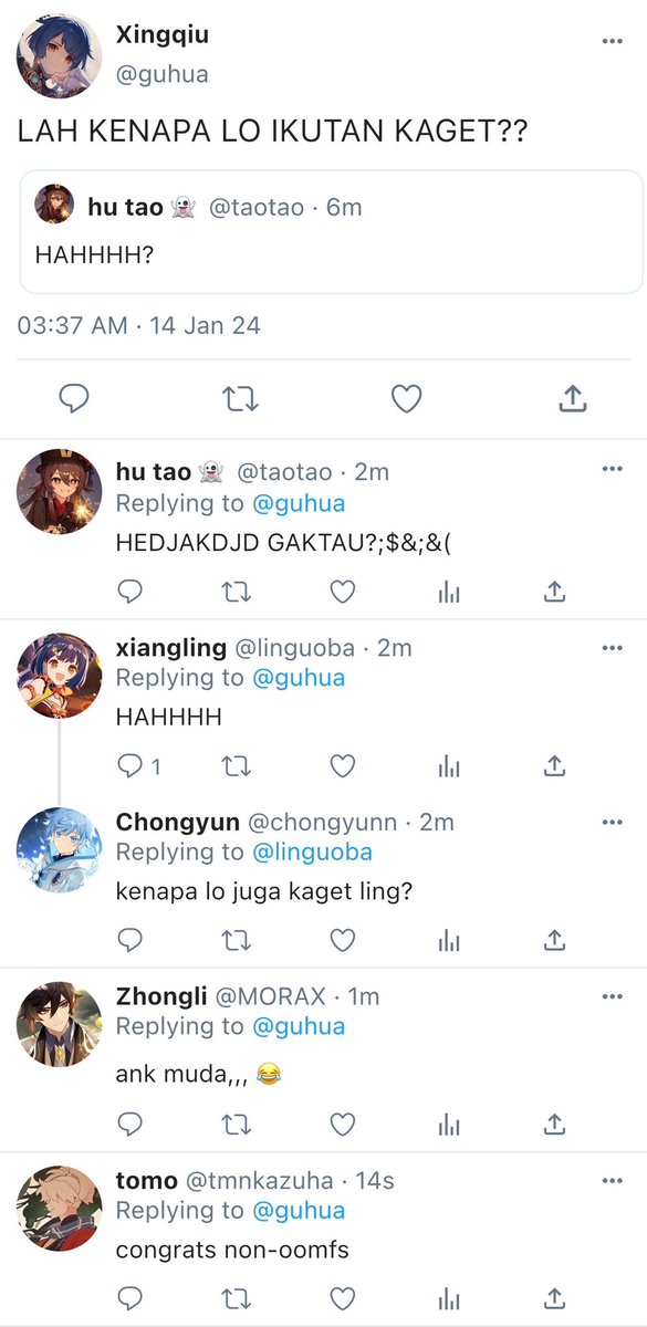 cryfolium's tweet photo. klarifikasi + haaahh https://t.co/XQuzwkDeYp