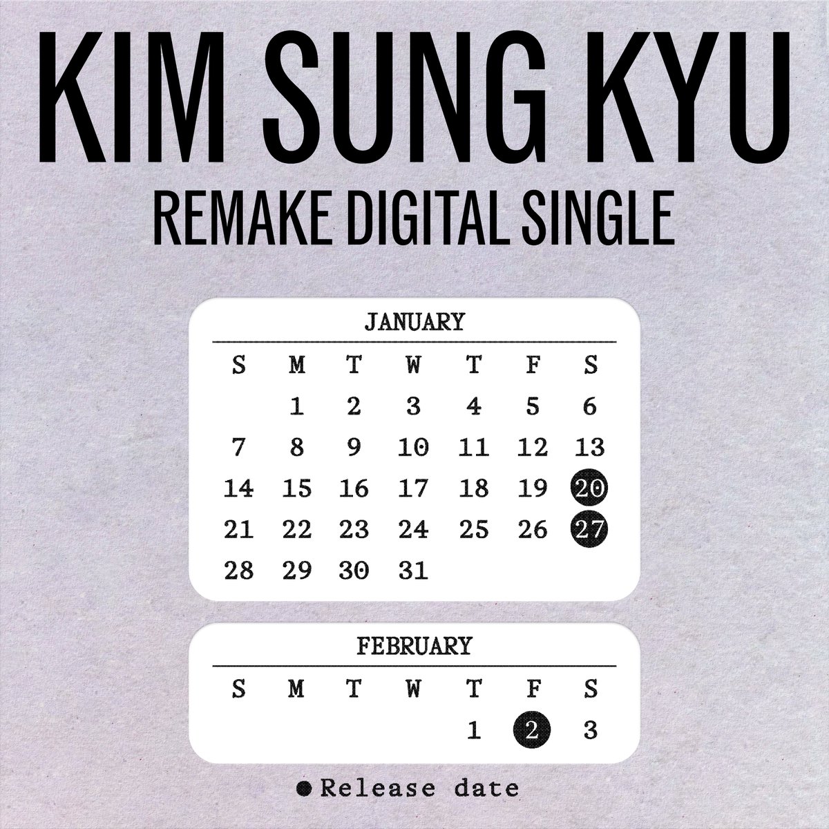 KIM SUNG KYU Remake Digital Single 　 COMINGSOON 　 #김성규 #KimSungKyu #Remake_Digital_single