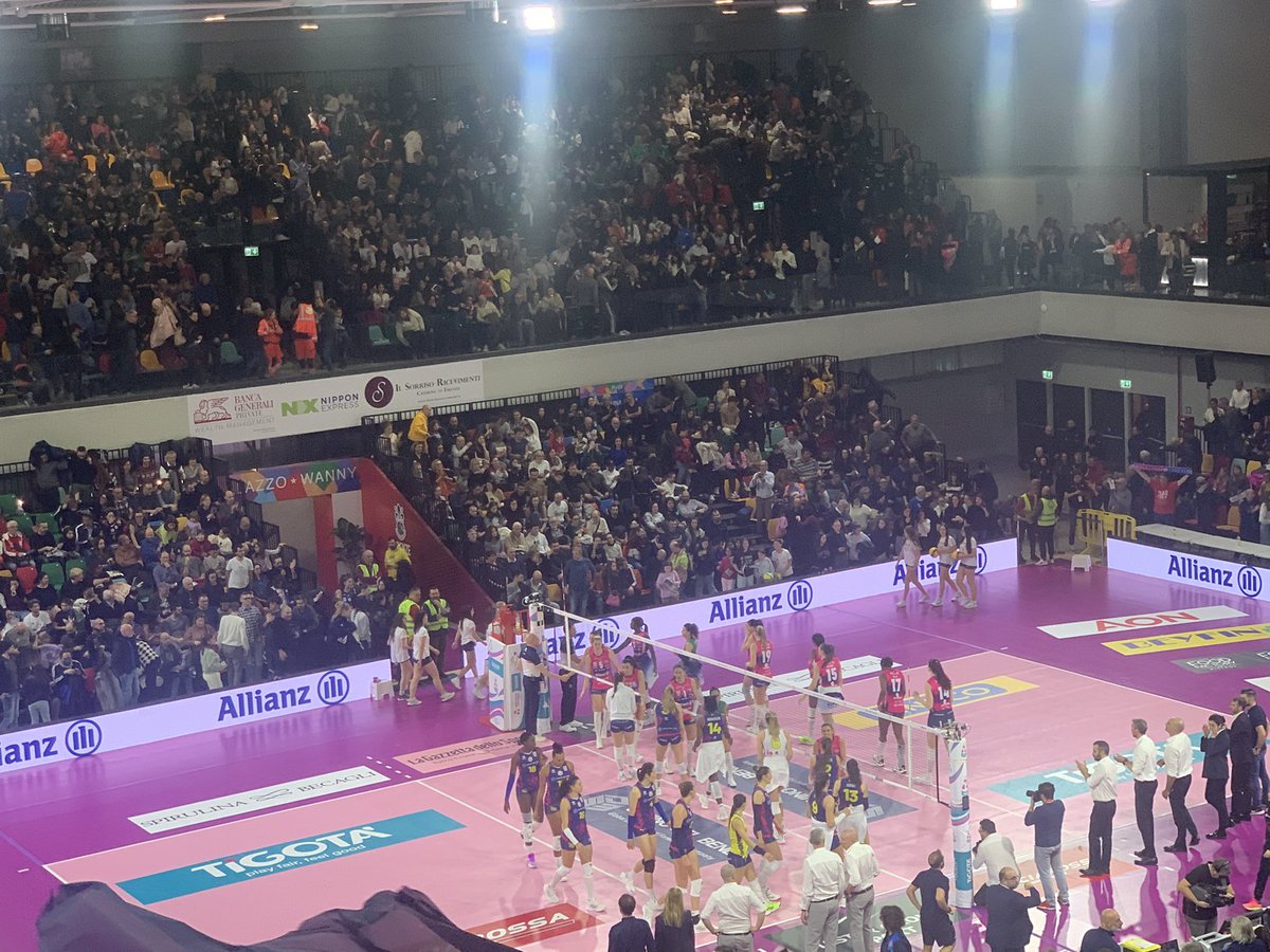 Ieri sera Scandicci-Milano