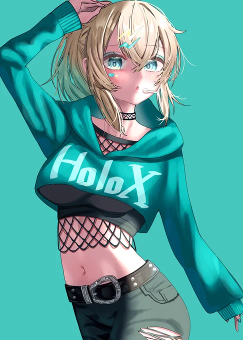 KーPOP衣装風いろは殿  #いろはにも絵を