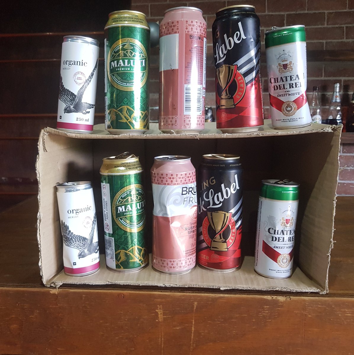 Free cocktail 🍹 if you get the order right.