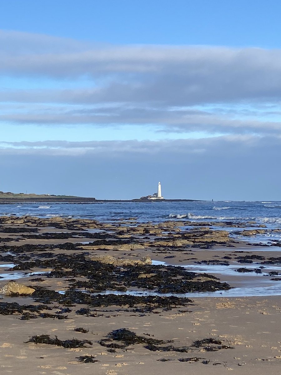 Nice to see the sun and the sand again #WhitleyBay