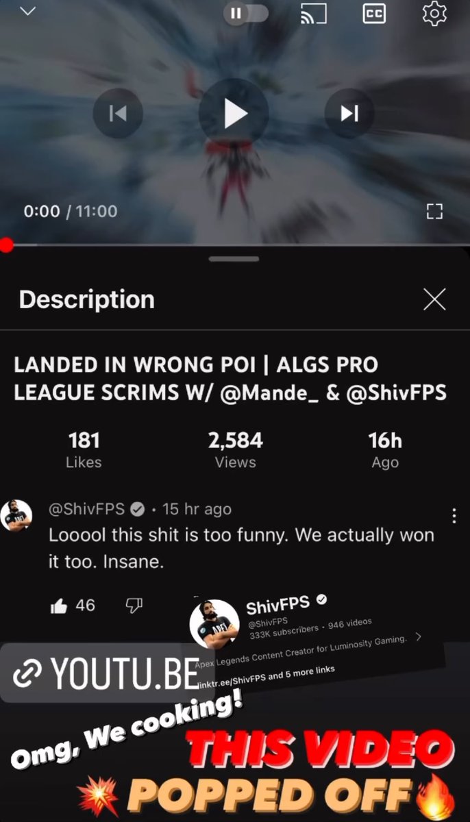 ErzaSkill's tweet photo. The video is doing soo good!💥Next video soon? @xeriffer 👀 https://t.co/Xo05VKRvQY