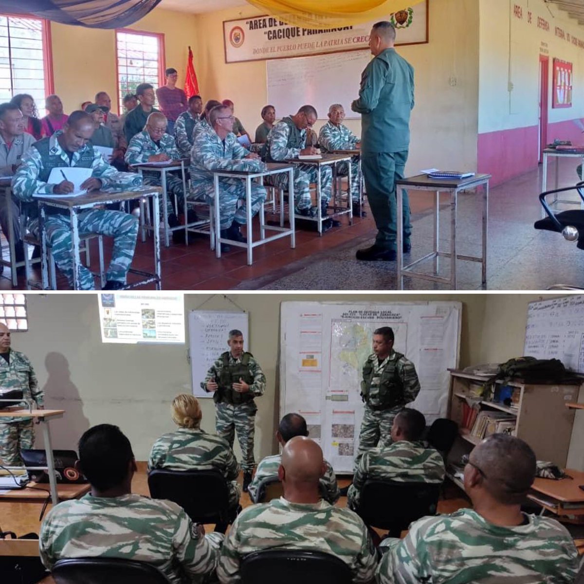 Redi_andes's tweet photo. #As��LoDijo  ||  GJ @dhernandezlarez Milicia Bolivariana @Milicia_B1 en el terreno ! Entrenando, capacitándose, ejercitándose, con la visión de la defensa integral de la patria !
#FANB
#VenezuelaEnUniónYPaz https://t.co/Uha0iekEXg