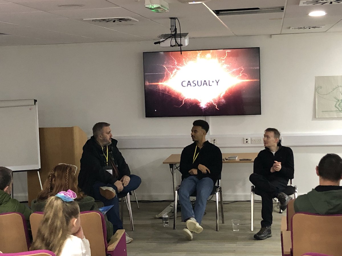 takepARTVC's tweet photo. . @BBCCasualty Q&amp;A 🚑

#casualty https://t.co/cCrJpcv4E1
