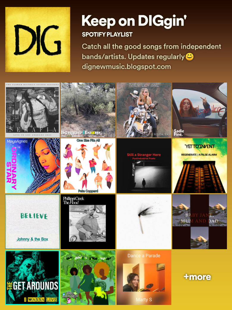 highly recommend checking out all these fine music! dignewmusic.blogspot.com/2024/01/15-son… you might have new fav artists :D 🎧listen on Spotify here: open.spotify.com/playlist/1z1eB… #nowplaying plz give the artists you like 💚& follow✨