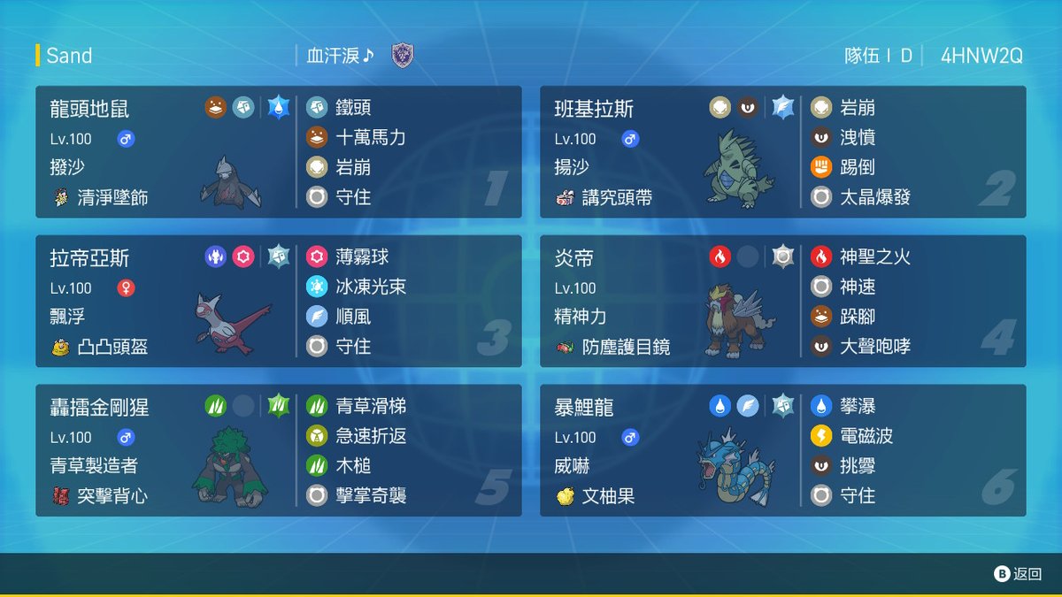 Jaylun44's tweet photo. 🔥Excadrill Sand VGC Rental Team🔥
📜Paste:https://t.co/6Hsz8ec2Vi
Excadrill in sand is faster than booster+S Flutter
⭐️Latias and Gyarados can help team resist water/fighting moves and immune to ground
💪Rilla+Ttar can destroy Sun Trick room team
#Pokemon #VGC #Indigodisk #RegF https://t.co/CfycppBOSF