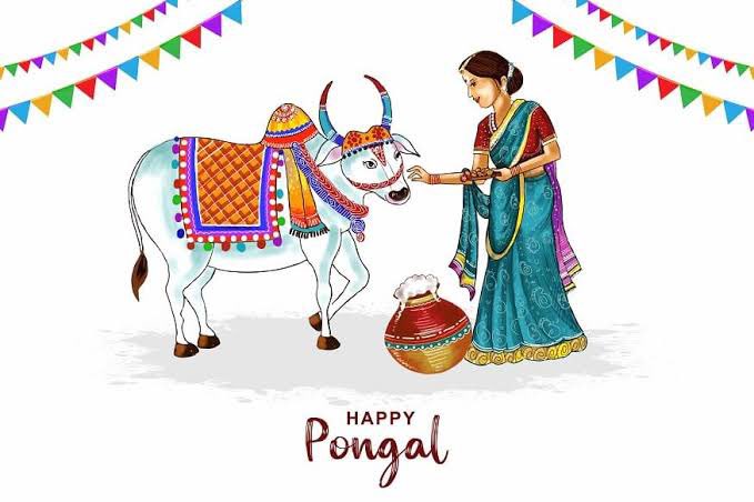 Happy Pongal, everyone! 🌾🪔✨ Let's embrace the spirit of gratitude and celebrate the harvest festival with joy and enthusiasm. May your homes be filled with the aroma of freshly cooked pongal and the sound of laughter and cheer. Wishing you a bountiful and prosperous Pongal!