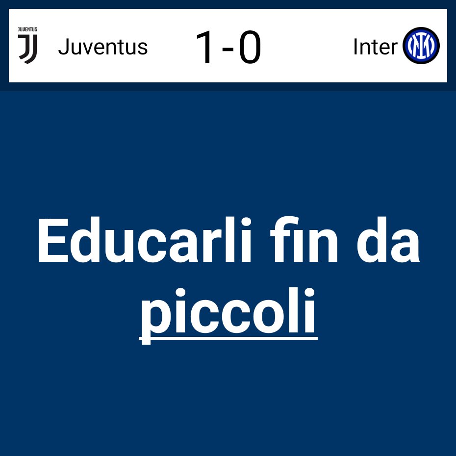 FrancisJUnder12's tweet photo. Anche da primi in classifica....
#PrimaveraTim
#Juventusquellila https://t.co/uBUyDbnIsH