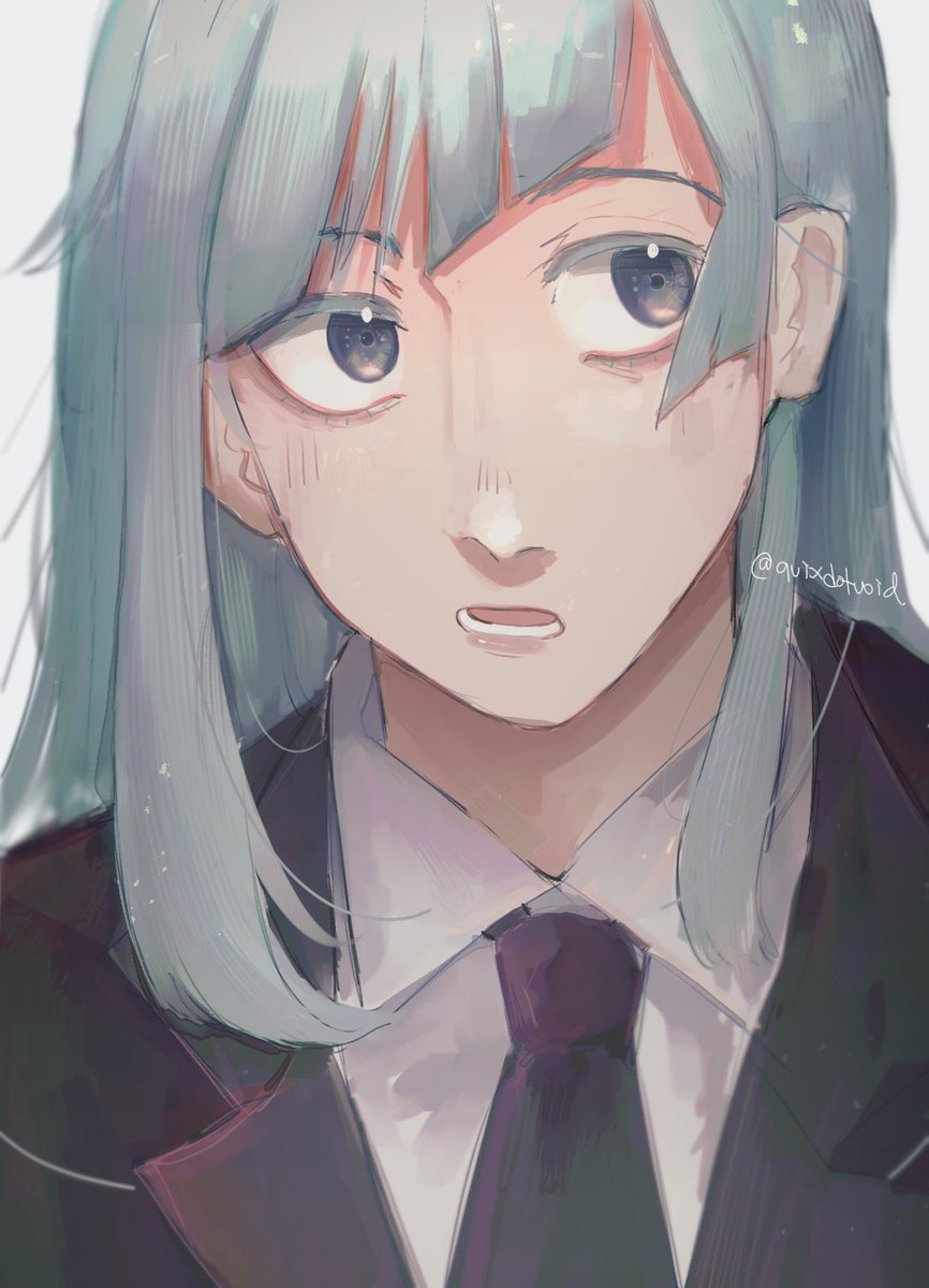 Miwa Kasumi !! i wanted to paint with blue hair tonight fsr

(timelapse below) 
#jjk #miwakasumi