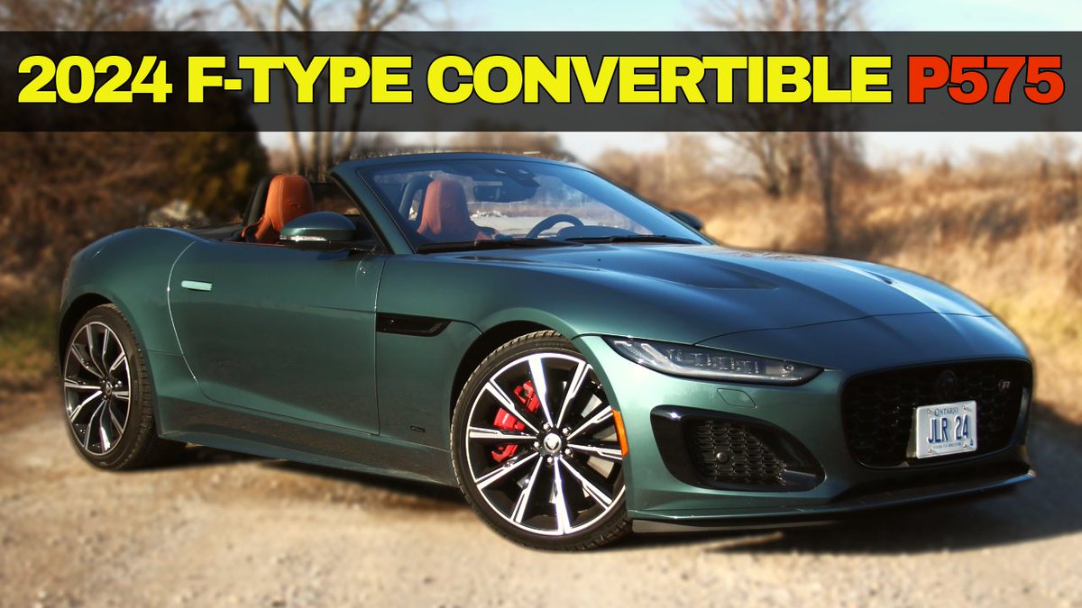 brianmakse's tweet image. Watch our review of the 2024 Jaguar F-Type Convertible R75, the last of its kind. A powerful V8 beast with stunning looks. But is it future-proof? Find out in this video.

youtu.be/XIxZivUR-7Y

#Jaguar #FType #Convertible #CarReview