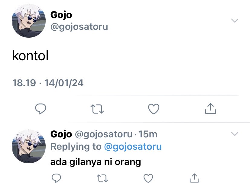 rossienante's tweet photo. #Tojigo Toji x Gojo AU 🔞

— Bantuin? iya, bantuin.
Written by M. https://t.co/LF91msgDCz