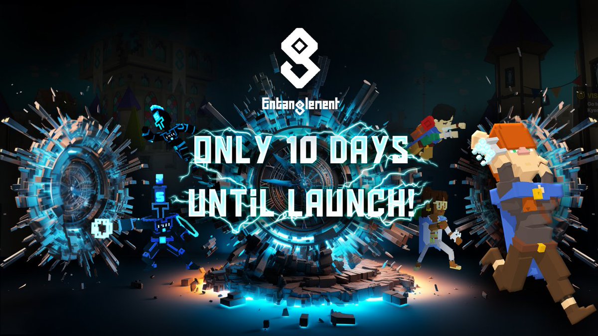 EntanglementTSB's tweet photo. π The countdown is on!
Prepare to unlock a world of possibilities with #Entanglement in @TheSandboxGame.
Stay tuned for the final countdown leading up to the grand launch.
#CountdownToAdventure #EntanglementLaunch https://t.co/ZkeedC433n