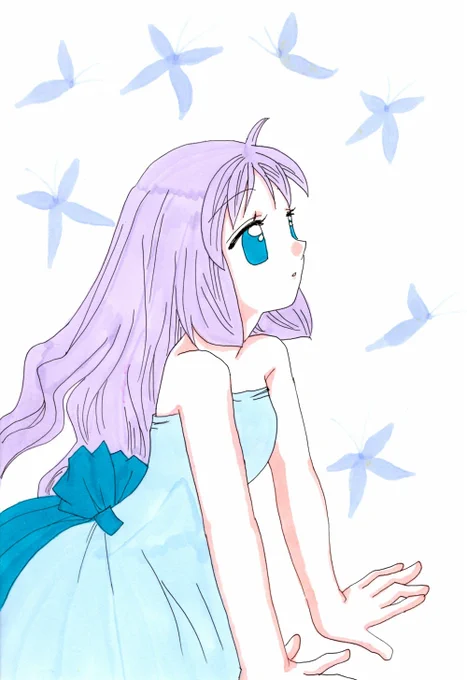 #過去絵 #イラスト