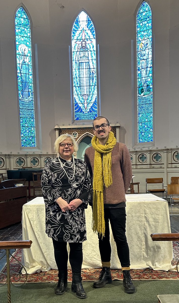 Wonderful to welcome @ParishSw9’s new Director of Music Bob Allan. Bob is experienced in Anglican parish music, choir development and a composer too. Much looking forward to Stockwell’s joyful noises to the Lord going from strength to strength. @SouthwarkCofE