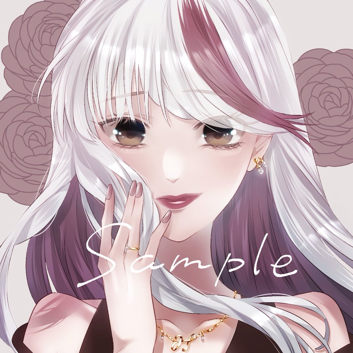 「#我ながら天才なお顔4選 #イラスト #illustration  全部仕事絵」|杏@7/12 OC立ち絵🐈‍⬛のイラスト