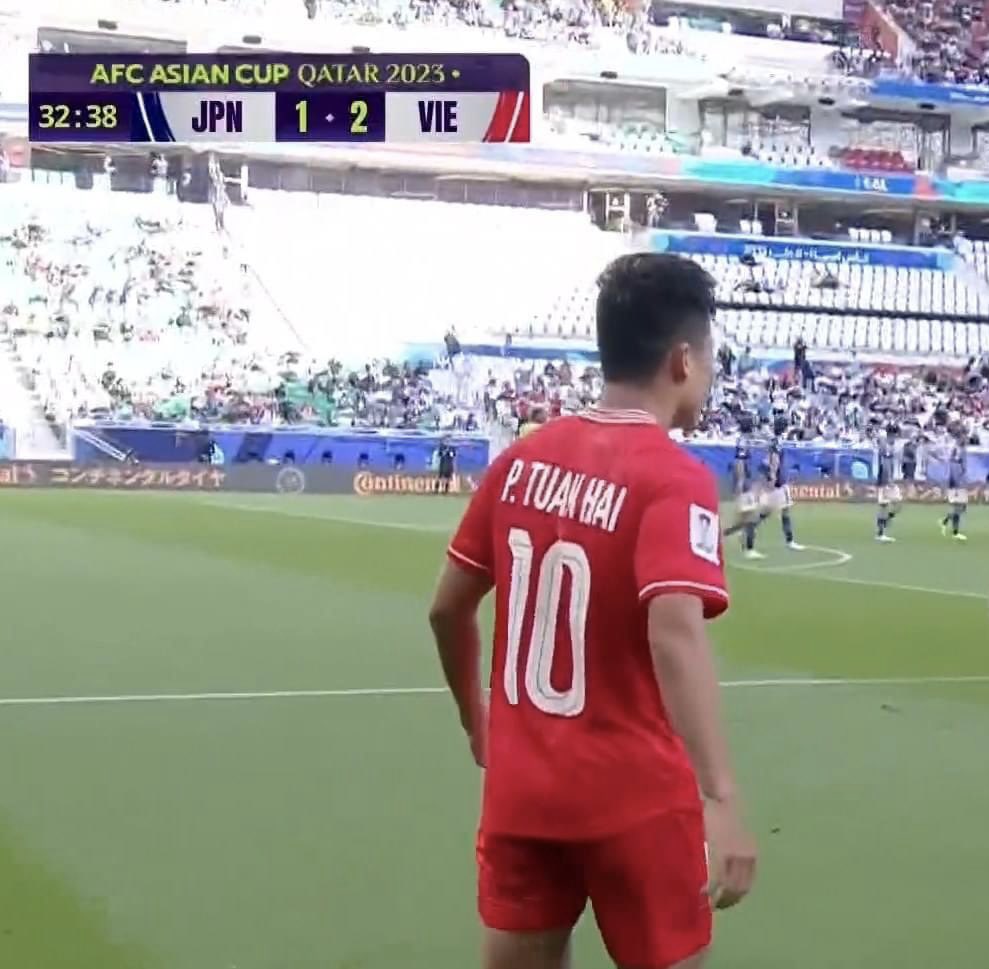PremierTrolls's tweet photo. VIETNAM 2-1 JAPAN 41”
#頂点そしてその先へ
#夢への勇気を #SAMURAIBLUE
#jfa #daihyo #サッカー日本代表
#AsianCup2023  #アジアカップ2023 https://t.co/YuYwpkhqmw