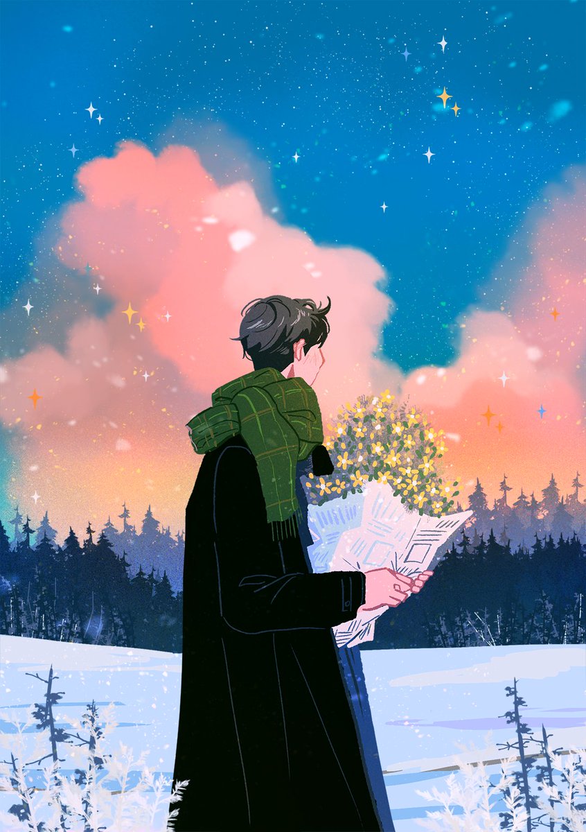 많이 늦었지만, 당신을 위한 꽃을 가져왔어요.💐