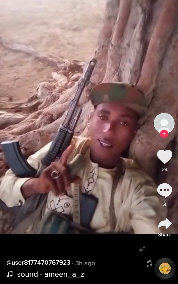 AM_Saleeeem's tweet photo. THIS COUNTRY IS A JOKE WALLAI!😂😂😂

Nigerian Bandits dey do TikTok, yet Untraceable. https://t.co/lIJUTaD2TB