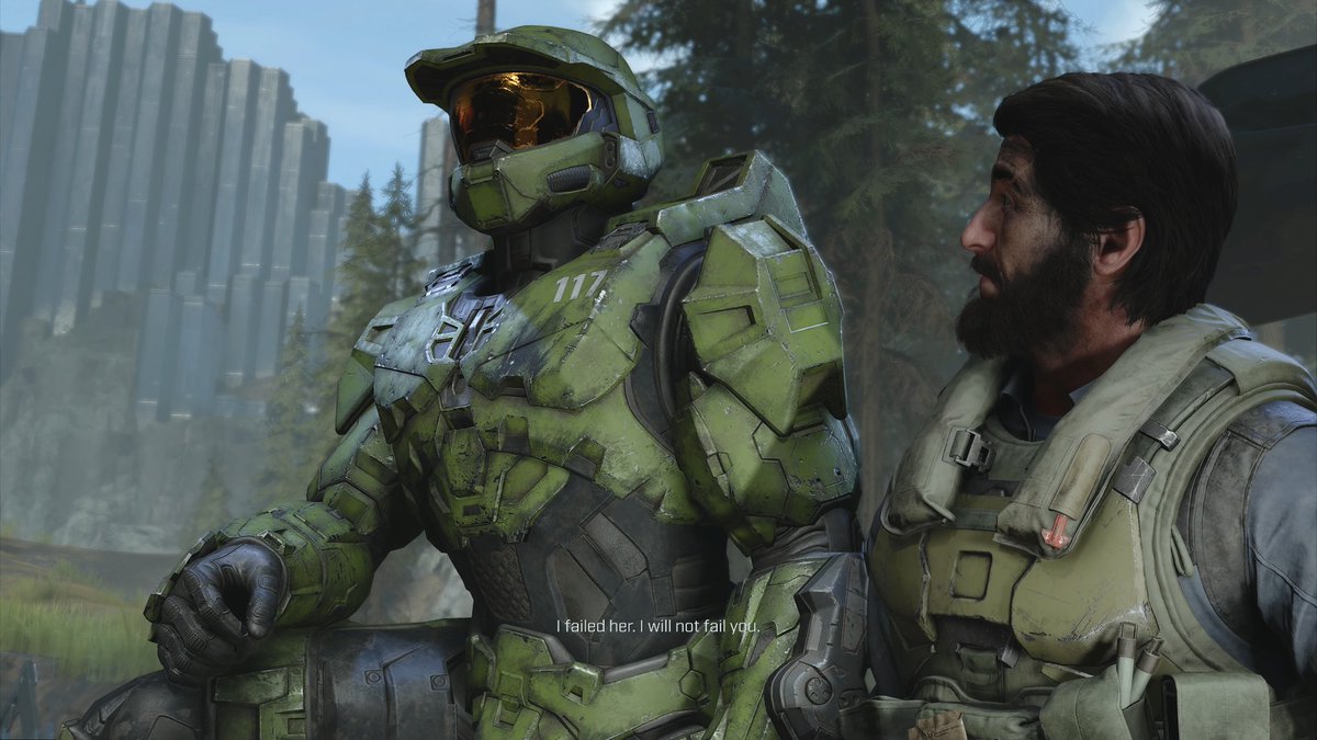 HiddenXperia's tweet photo. If you can watch these 4 scenes and tell me honestly that no emotions, feelings or thoughts were displayed by the Spartans in question just because their faces weren't visible then idk what to tell ya

This kind of stoic emotional projection is the backbone of Halo's Spartans����‍♂️ https://t.co/kqCL6GnfG9