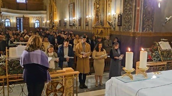 CJ_Eirene's tweet photo. Ayer fue un día muy especial ✨. Como Centro Juvenil acudimos a la promesa de Salesianos Cooperadores ✝️, entre ellos nuestro animador @_javiquiros ❤️. Muchas felicidades a todos, y enhorabuena por la labor tan bonita que hacéis! https://t.co/sd9LeetT7K