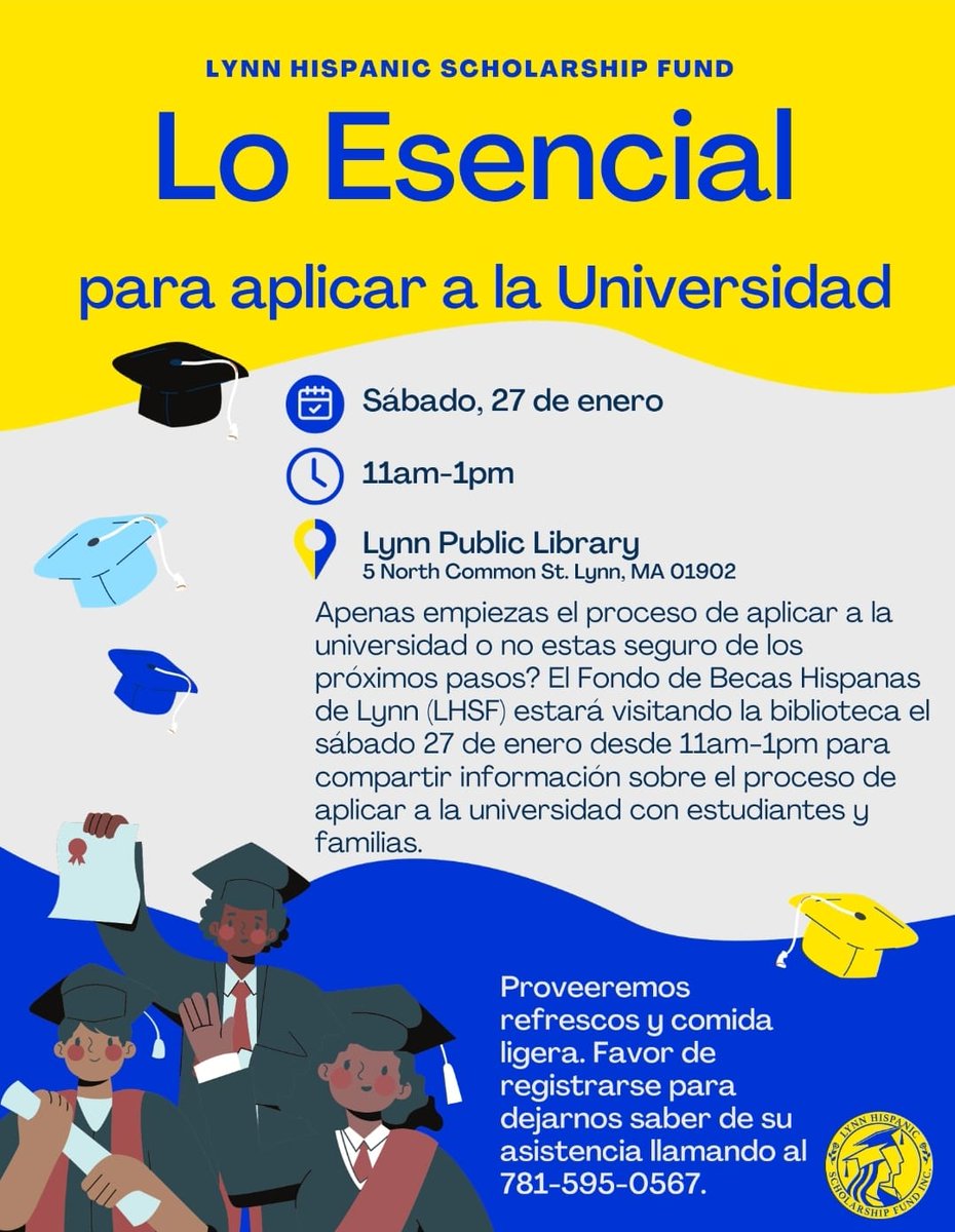 Atención, estudiantes de secundaria que se dirigen a la universidad, ¡marquen en sus calendarios este próximo evento gratuito!