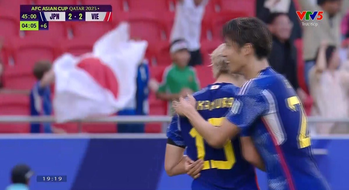 PremierTrolls's tweet photo. Japan 3-2 VietNam #頂点そしてその先へ
#夢への勇気を #SAMURAIBLUE
#jfa #daihyo #サッカー日本代表
#AsianCup2023   #アジアカップ2023 https://t.co/eviwHIbLkk