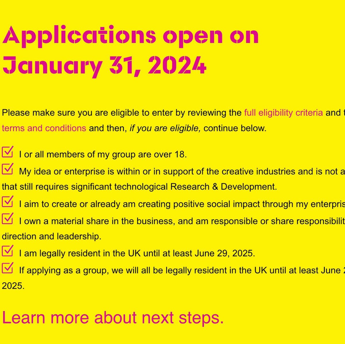 Happy Sunday! 🎉👏 💖 We’ll be reopening our doors this Wednesday!🚪 But thought we would highlight an amazing opportunity by <a href="/DeutscheBank/">Deutsche Bank</a> <a href="/MeWe360/">MeWe360</a> for creative entrepreneurs like <a href="/KidWondR/">WondRWomN ☁️🌸💖</a> 🤘Opens on the 31st! 🚨

Visit: 🔗 dbace.org for more info!