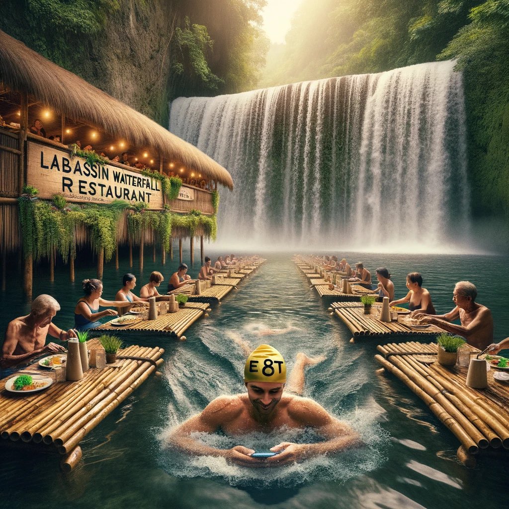 🍴 Dine in Nature's Embrace! 🍴

Unveil the tropical paradise at Labassin Waterfall Restaurant in the Philippines! Imagine savoring your meal as water cascades nearby.

Want to find other hidden gems - Join @E8TApp for our Cloudfunding event 30.01.24 

#Labassin #Philippines