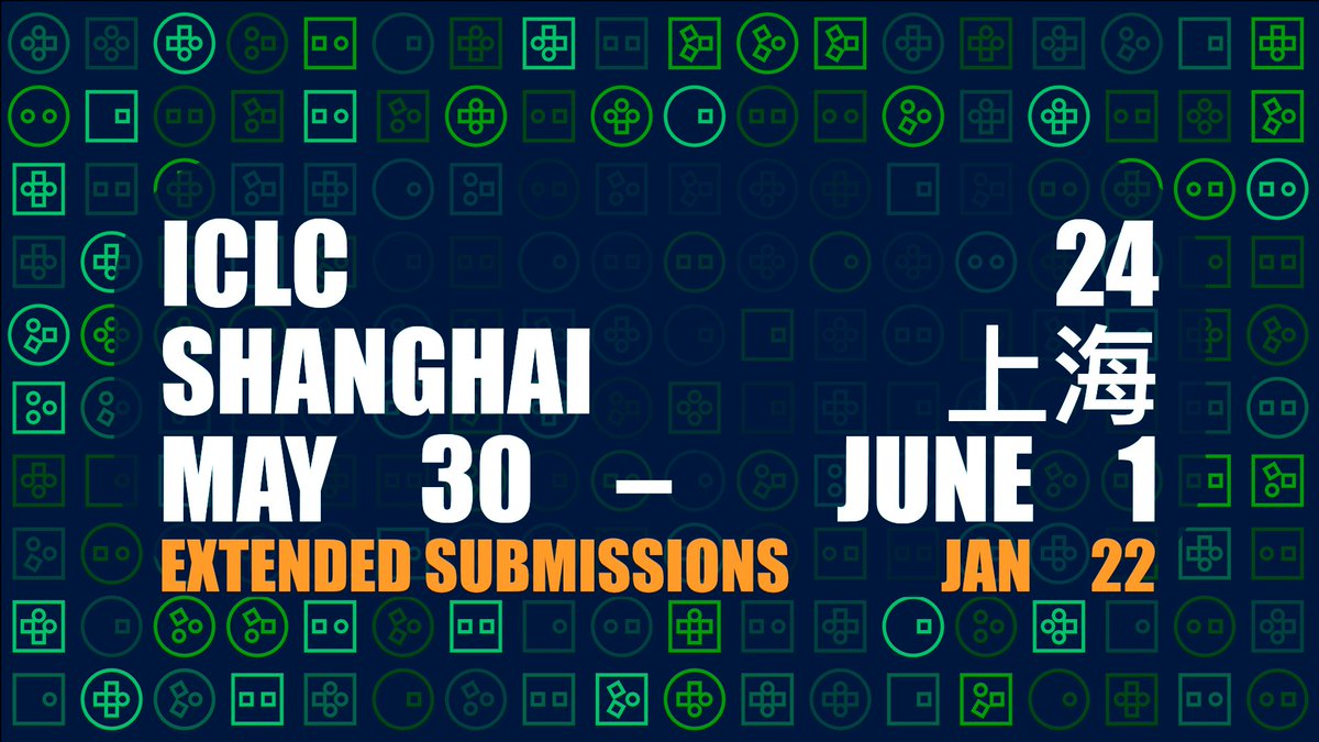 𝗜𝗻𝘁𝗲𝗿𝗻𝗮𝘁𝗶𝗼𝗻𝗮𝗹 𝗖𝗼𝗻𝗳𝗲𝗿𝗲𝗻𝗰𝗲 𝗼𝗻 𝗟𝗶𝘃𝗲 𝗖𝗼𝗱𝗶𝗻𝗴: One more week to submit iclc.toplap.org/2024/open-call… #iclc #livecoding