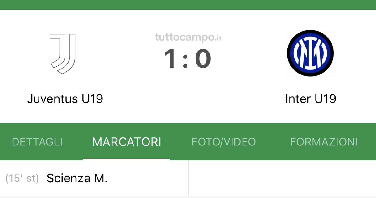 juventusfans's tweet photo. 🏆 #Primavera1
☑️ #JuventusU19-#InterU19 1️⃣-0️⃣ https://t.co/QGskWu2Wso