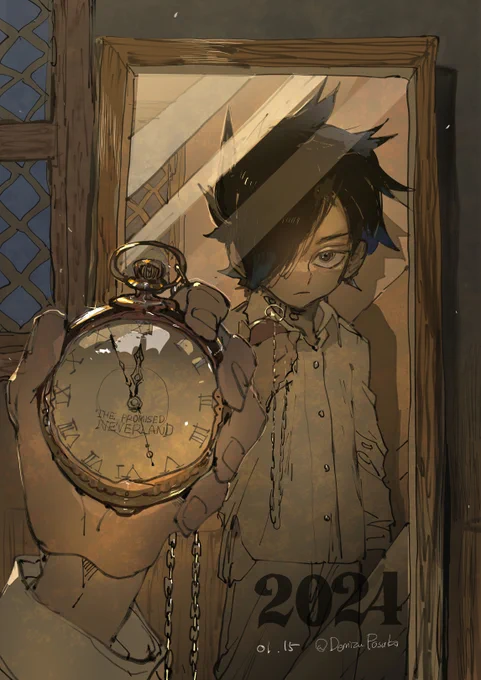 約束のネバーランド レイの誕生日です