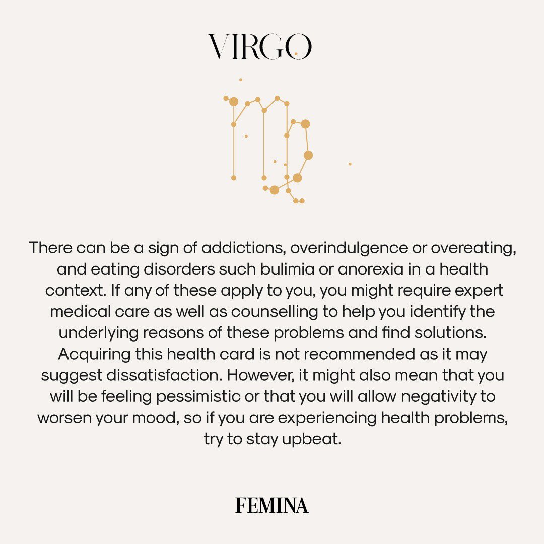 FeminaIndia's tweet photo. See what the cards have to say for your health in 2024. Part 1.
#TarotPull #Zodiac #2024 #Health #Astrology #Tarot https://t.co/xJlPhU7AUD