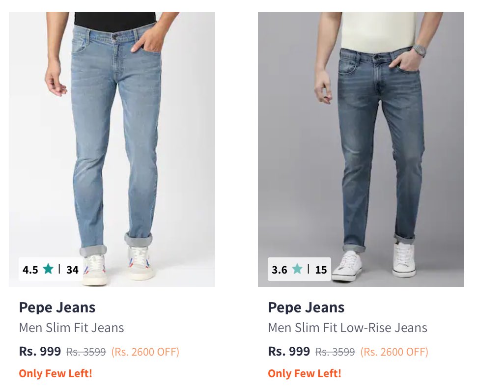 Buy Blue Jeans for Men by Pepe Jeans Online | Ajio.com