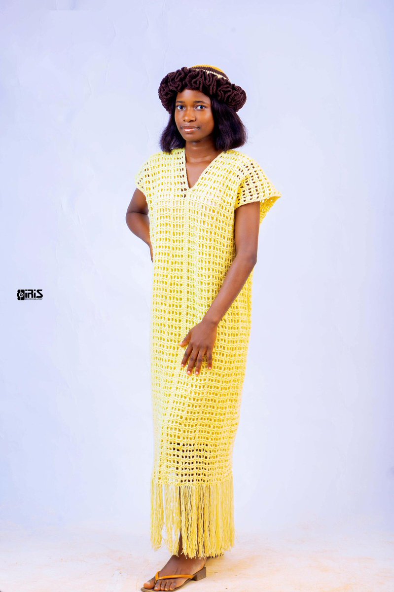 Happy Sunday 

16 balls of yarns and over 30 hours of crocheting . This beauty is finally here 💃💃

Introducing the MAXI BUBU GOWN . 

Send a dm to have this in your preferred color . 

#crochet  #crochetgown  #handmade  #explore  #explorepage #rufflehat