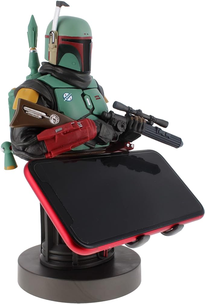 semmedianinja's tweet photo. The Mandalorian: Boba Fett - Original Mobile Phone &amp; Gaming Controller Holder is currently on sale for $19.99 on Amazon #ad #TheMandalorian #bobafett #starwars #controllerstand #gaming 

https://t.co/4L22Rz3ANQ https://t.co/4rGPaH0KVF