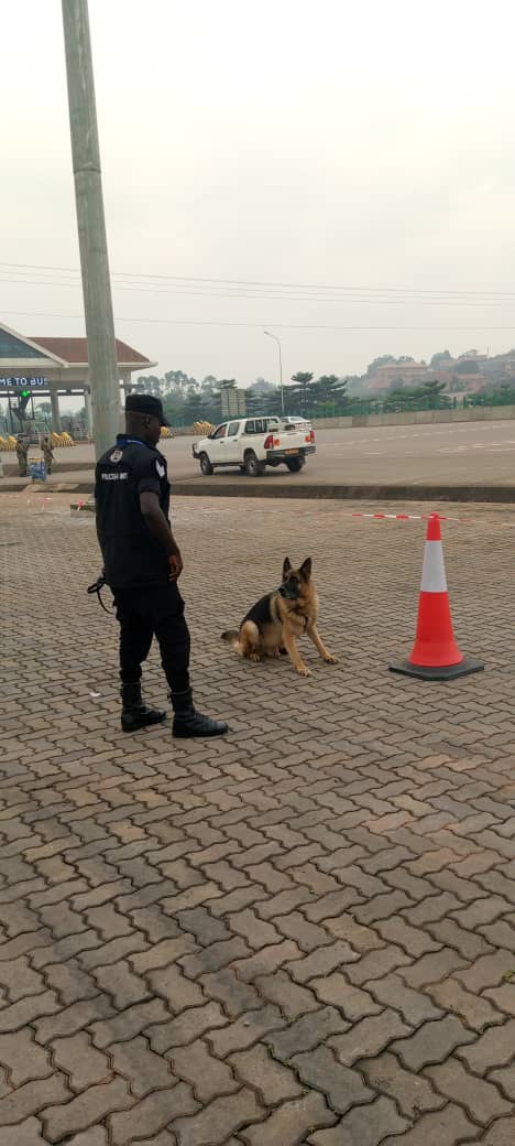 PoliceUg's tweet photo. SECURITY READINESS TOWARDS THE #NAMSummitUg2024/G77-CHINA SUMMIT

We  have search and screening technology, dedicated K9 teams, overt and covert officers, deployed in and around all venues and routes, CCTV monitoring and communication centers, a command centre at the venue etc. We have, in addition, specialist response teams at selected locations and patrollers in rapid reaction formations. Those wide ranges of security measures are not fixed and are constantly being renewed, to ensure they remain effective and appropriate.