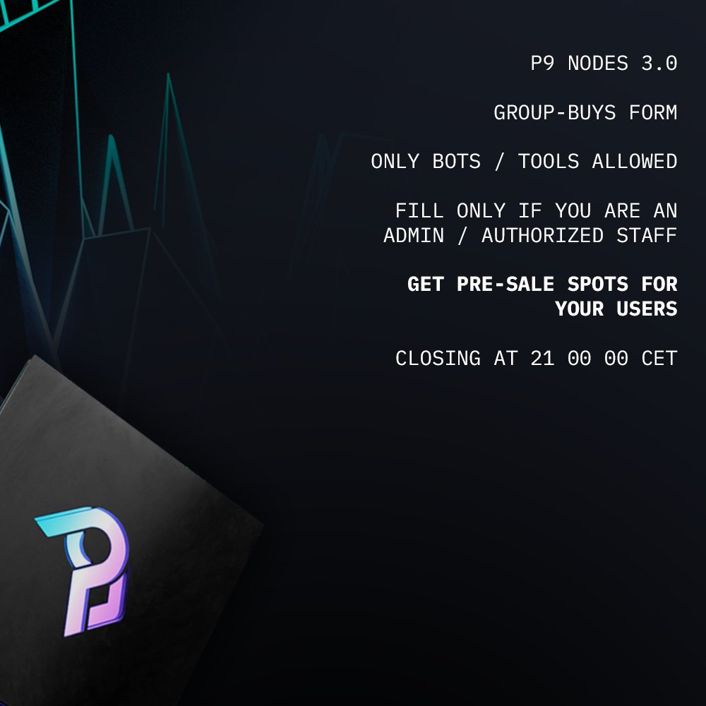 P9 Nodes tweet media