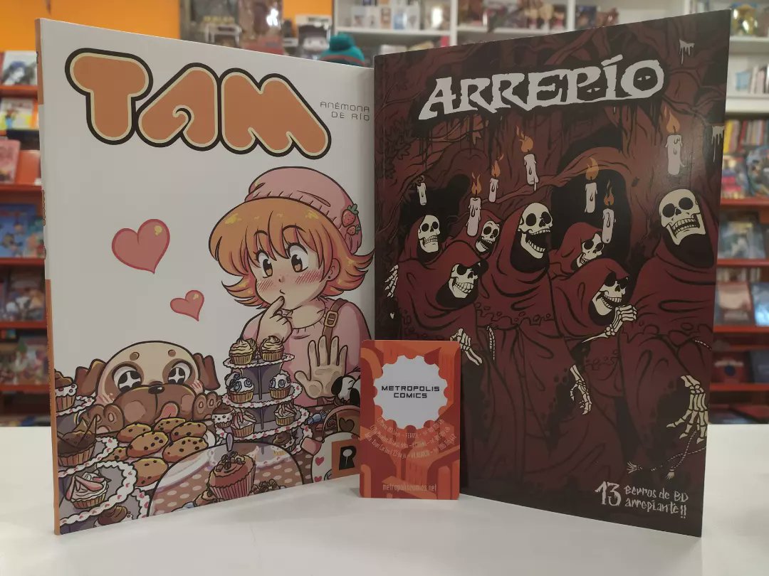 metropol_comics's tweet photo. Regala #Bandadeseñada feita en Galicia, lee cómic en galego. Nas nosas tendas podés atopar as novidades das editoriais que apostan pola nosa lingua e @s nos@s autor@s. Aquí tendes algúns exemplos.
#UlaeVinca #microalgas #RoxinRoxal #Tam #AtumbadeBreogan #Arrepio #Tam https://t.co/wmlNvnFS1K