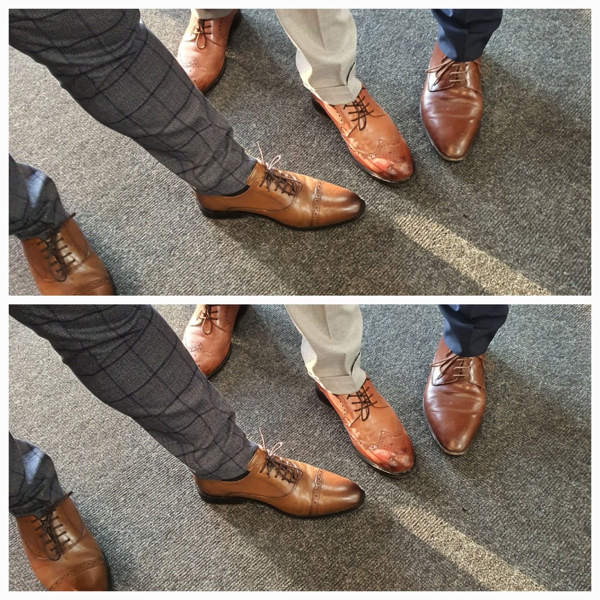 Sometimes it's the simple things that bring a smile 😁. Any guesses as to whom these feet belong @ChallneyBoys? Let's narrow it to one of our #assemblies. Happy Sunday Everyone 🤗