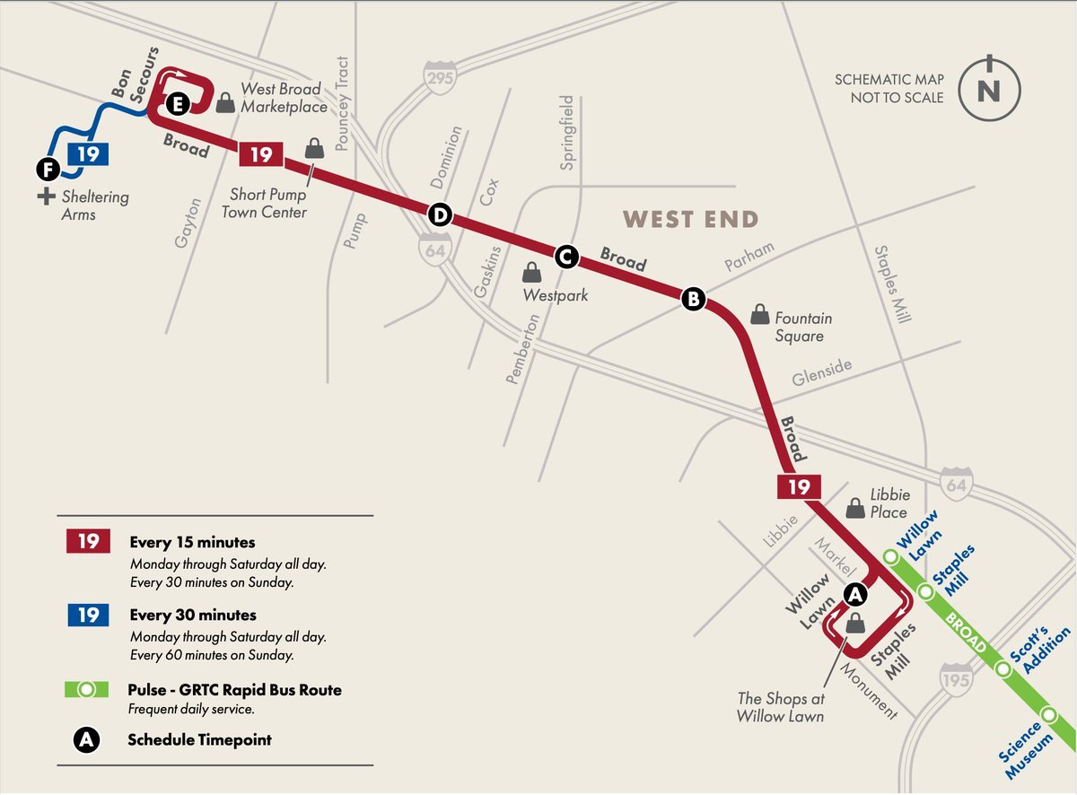 🚍 Service changes take effect today, Jan 14!

🆕 Route 1A to Chesterfield Towne Cntr. Route 19 to Sheltering Arms. More service on <a href="/GRTCPulse/">GRTC Pulse</a>, 5, 19, 20, 91. LINK replaces the 93. Some routes change bays at the Downtown Transfer Station.

⏱️ Schedules: ridegrtc.com/planning-your-…