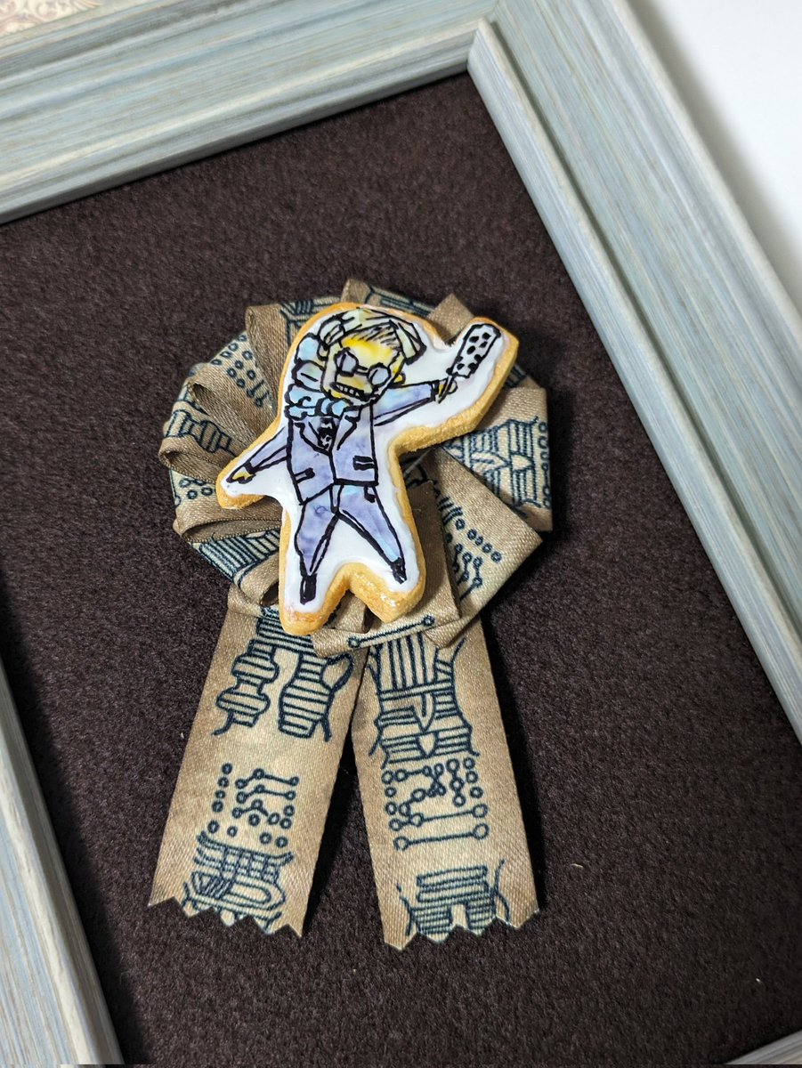呪術廻戦の19巻に付いてたリボンを使ってロゼットを作ってみた✨ 宿儺