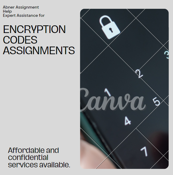 AssignmentAbner's tweet image. Embark on your journey toward academic success by leveraging the expertise of #AbnerAssignmentHelp! Elevate your grades with our specialized Encryption Codes Assignment Help. Your pathway to excellence starts here!
Visit: abnerassignmenthelp.com
#AssignmentHelper…