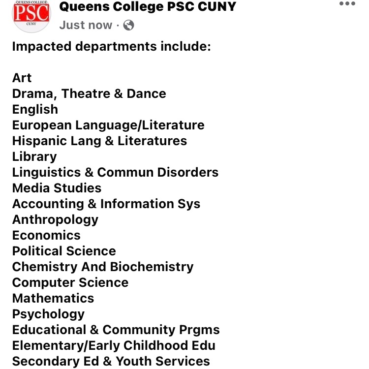Queens College PSC tweet media