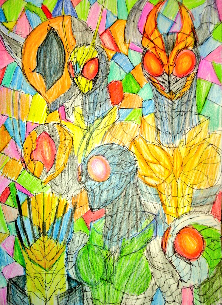 ＃漫画家志望さんと繋がりたい　＃仮面ライダー好きな人と繋がりたい　＃絵描きさんと繋がりたい　＃特撮クラスタと繋がりたい　　＃絵描きさんフォロバ100　＃相互フォロー　＃フォロバ100 #アナログ絵描きさんと繋がりたい　＃芸術の輪　＃フォロワー何人増えるかチャレンジ　#芸術同盟
新作です