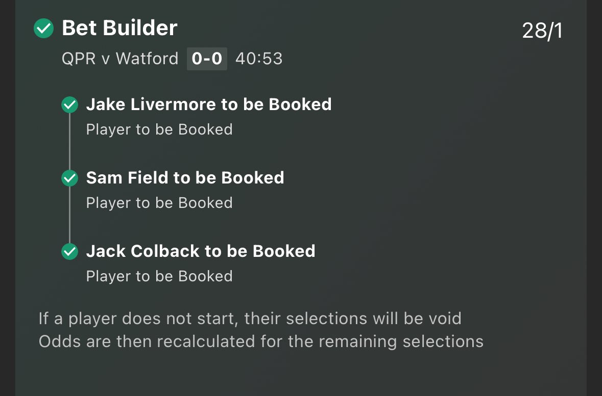 COLBAAAACK!!!! 🟡 Can always rely on him for that type of challenge 😂 Great start to Sunday 🔥 28/1 treble lands inside the first 40 minutes of the game ✅ Who got on? ❤️ 18+ gambleresponsibly