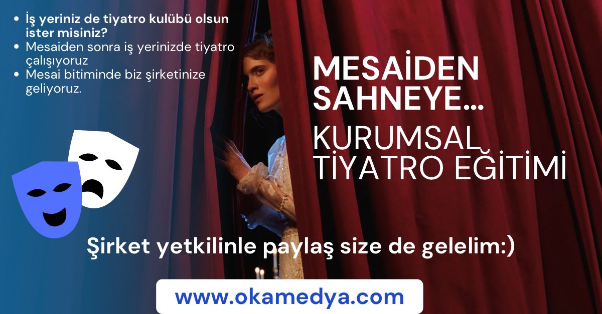 Oka Medya & Tiyatro Oyunculuk tweet media